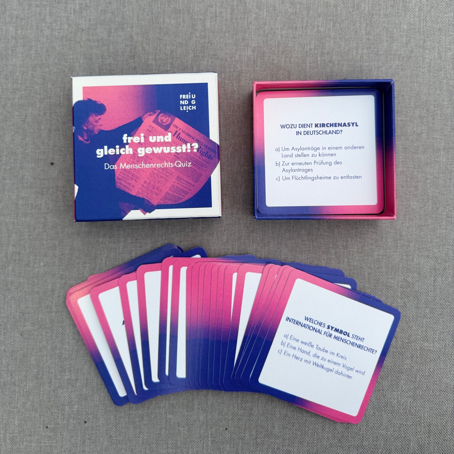 "frei und gleich gewusst!?" Das Menschenrechtsquiz
