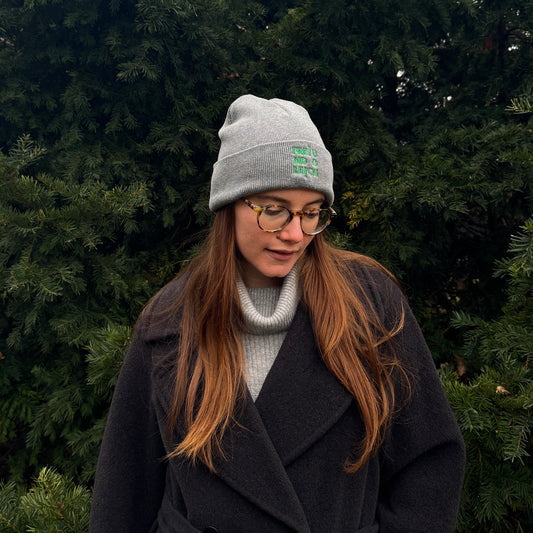 Mütze "Frei und Gleich" aus Bio-Baumwolle